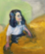 girl in sand pit