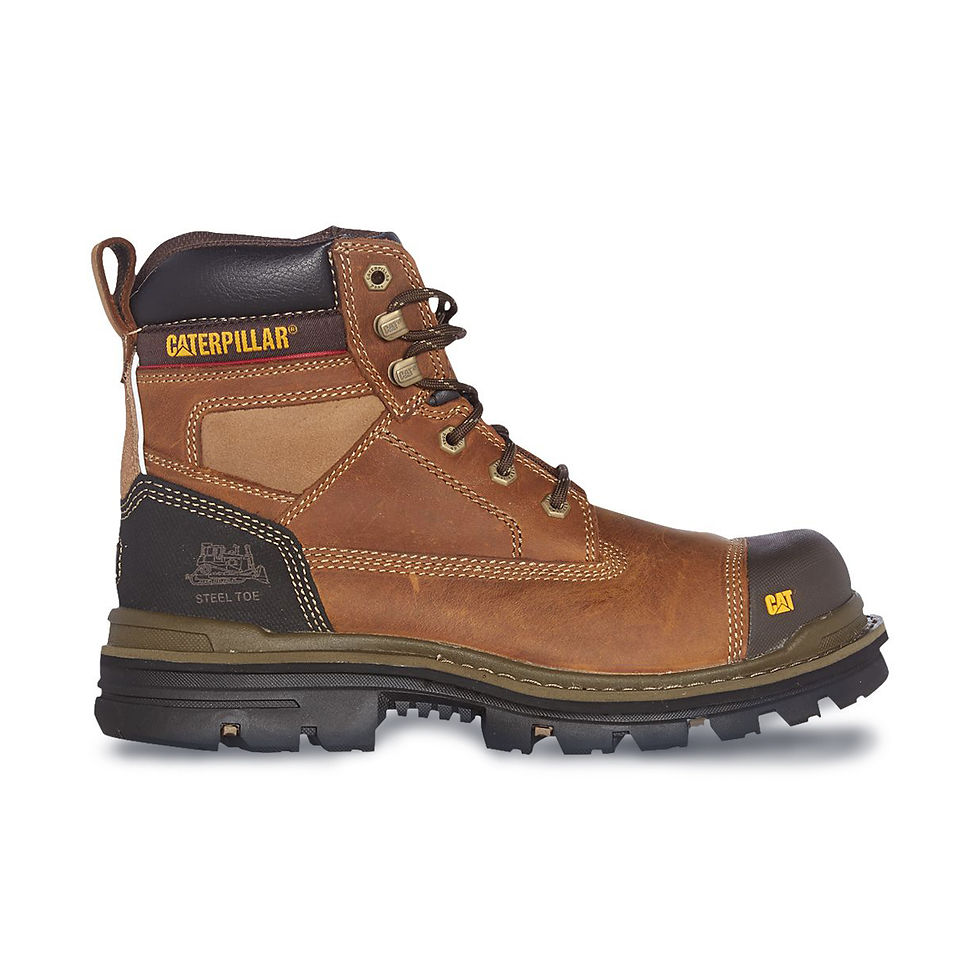 Thumbnail: [PO] GRAVEL STEEL TOE DARK BEIGE
