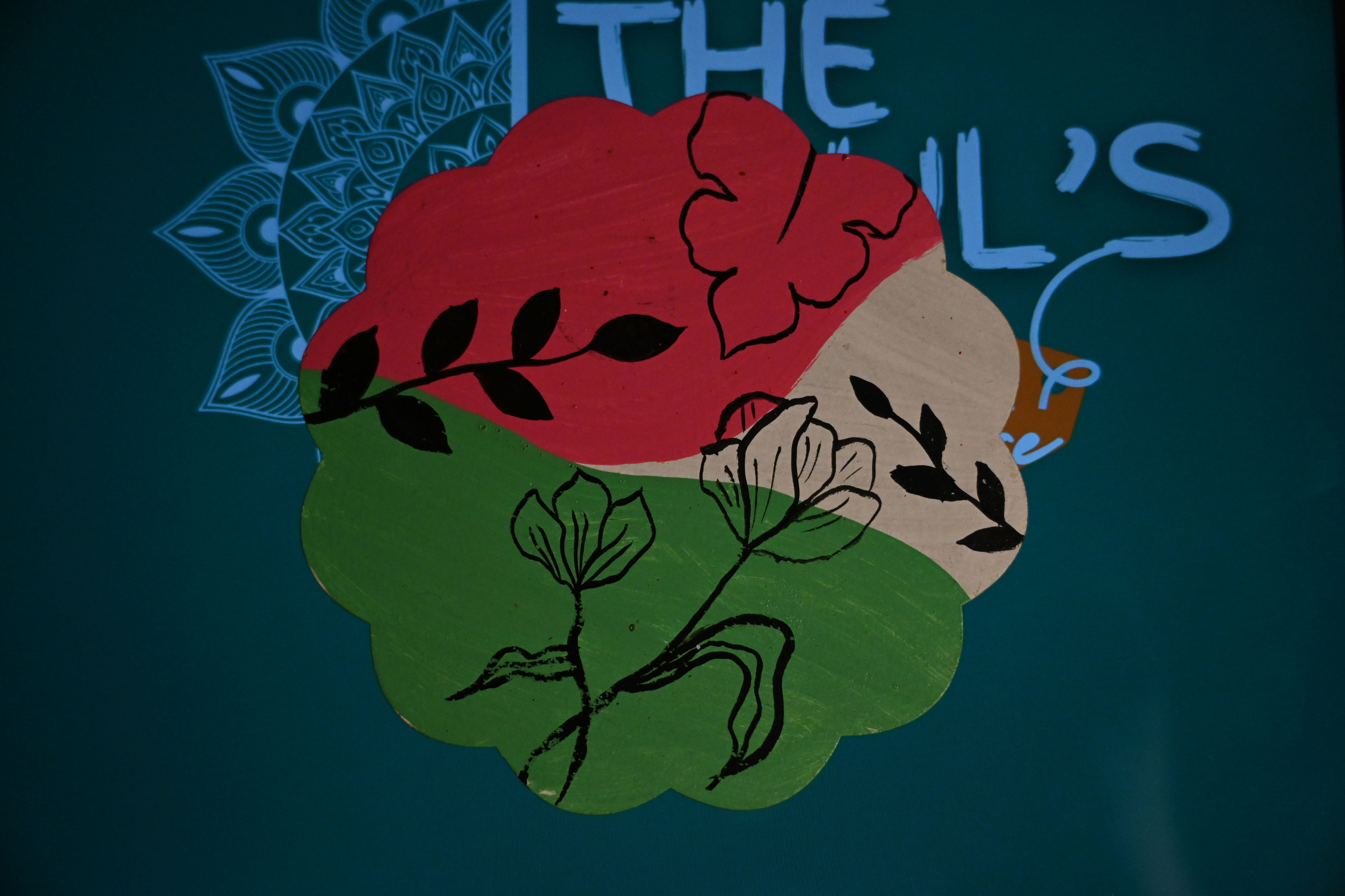 बोहो आर्ट फ्रिज चुंबक