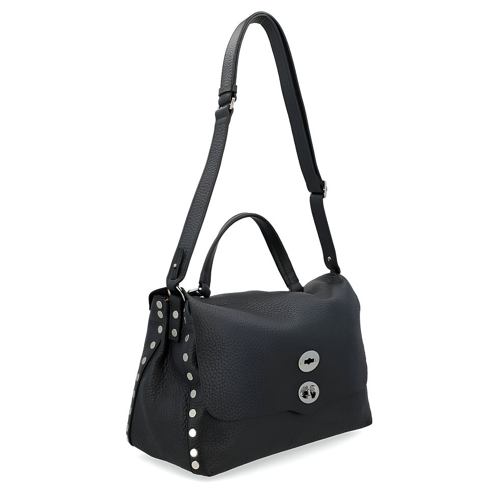 ハンドバッグ Zanellato MEDIUM POSTINA CENTAURO HANDBAG ZANELLATO. Postina® Centauro Medium Bag in Black Leather