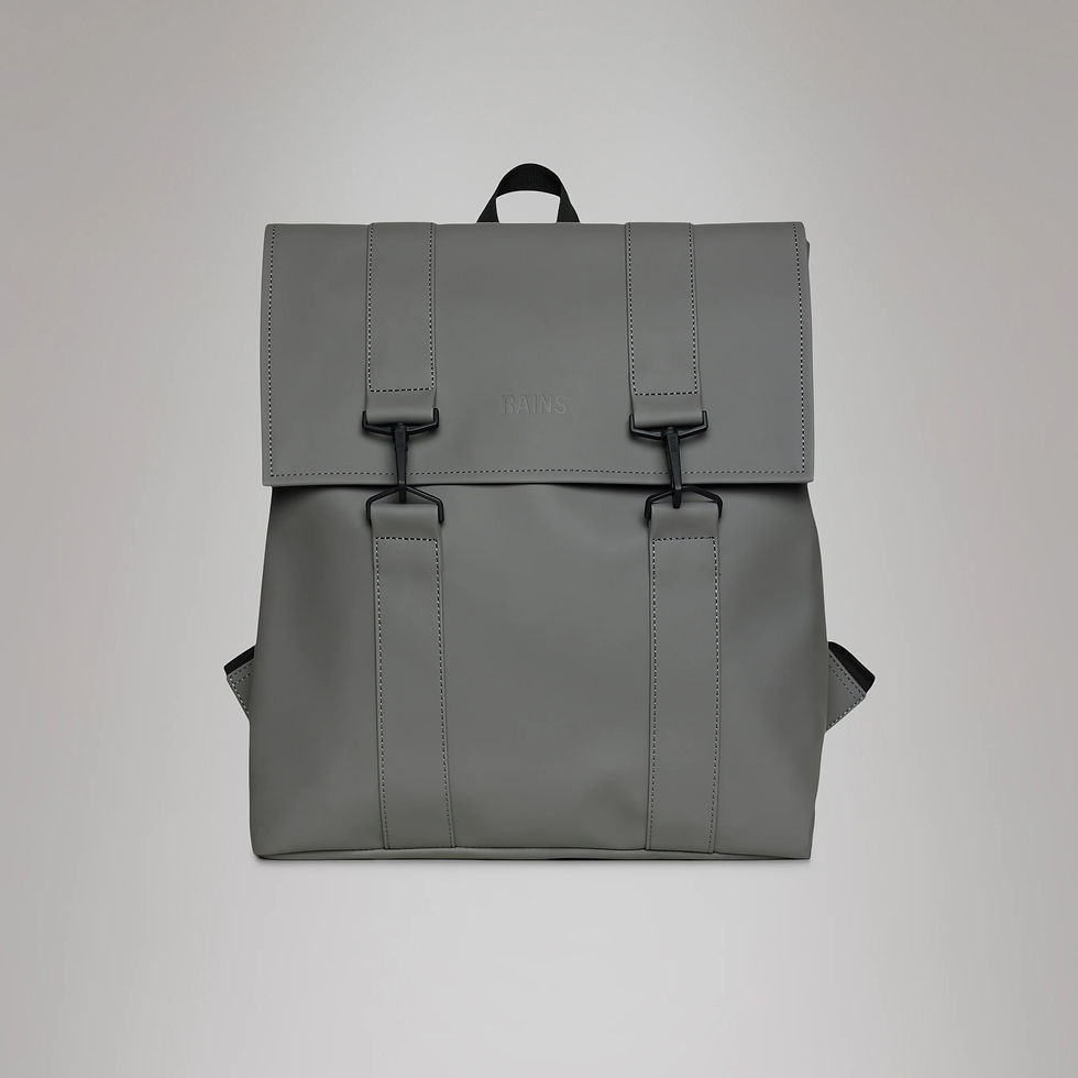 RAINS. MSN Bag Grey