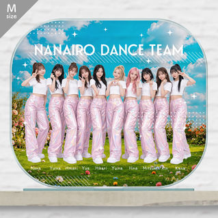 ダンス部の卒部記念品向けK-POP風名入れアクリルスタンドMサイズ