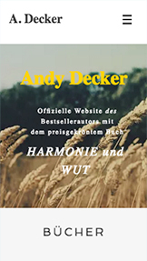 Kreative Künste website templates – Schriftsteller-Portfolio