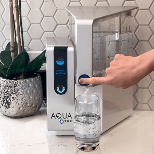 aquatru water filter ease of use detail