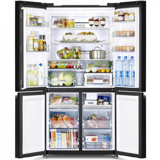 Thumbnail: HITACHI R-WB850P5M 700L FRENCH BOTTOM FREEZER