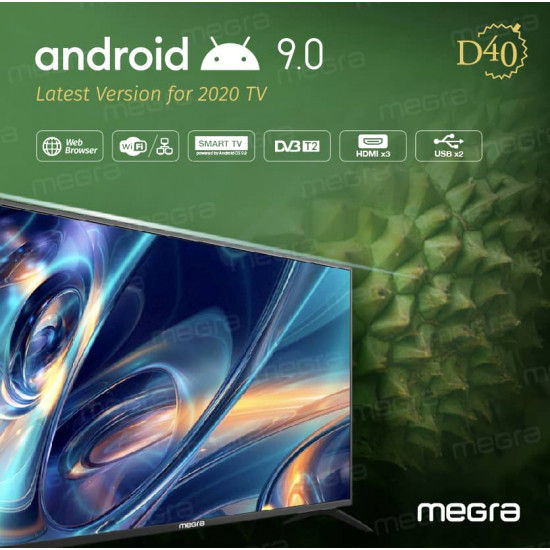 Thumbnail: MEGRA 40 INCH 4K UHD SMART LED TV