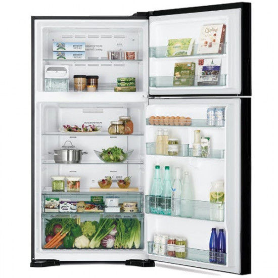 Thumbnail: HITACHI 565L 2 DOORS REFRIGERATOR HTC-RVG660P7M1GGR