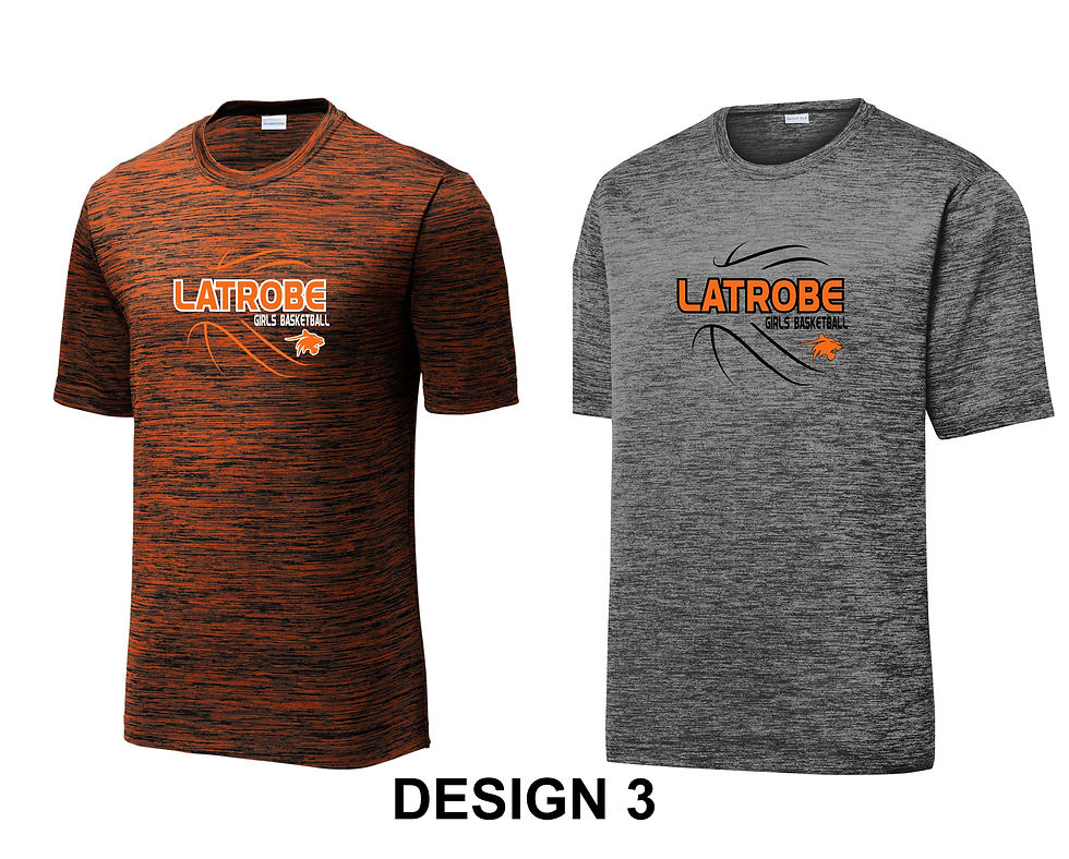 Thumbnail: LATROBE GIRLS BASKETBALL | Sport-Tek® PosiCharge® Electric Heather Tee -ST390