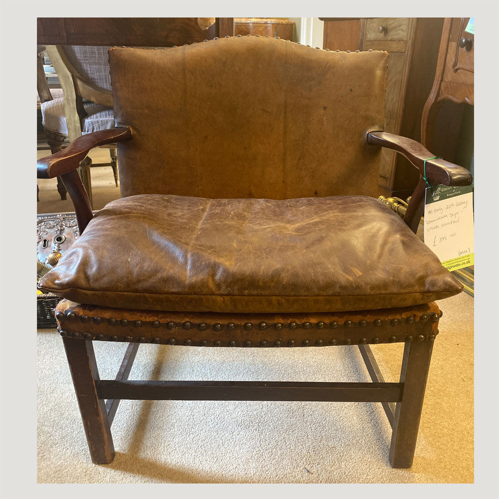 Child's Leather Armchair