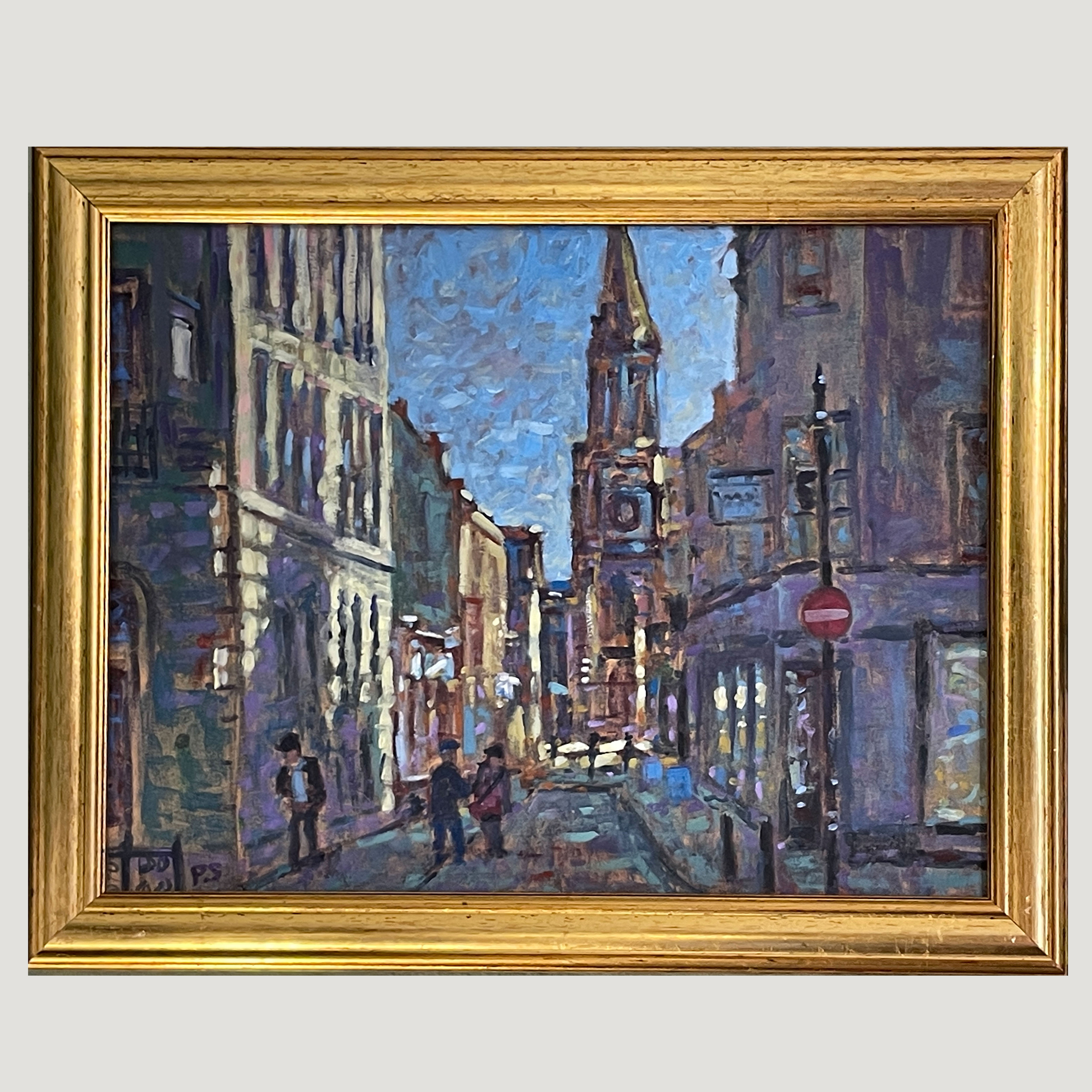 oil painting of Bath