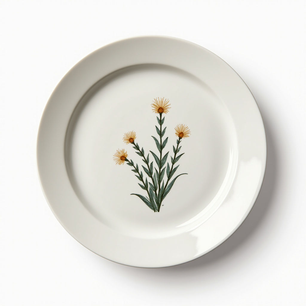 Talerz Dekoracyjny Ilustrowany