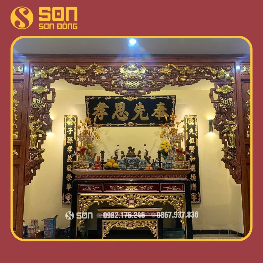 Hình thu nhỏ: BÀN THỜ ÁN GIAN  –  TRIỆN NGŨ PHÚC