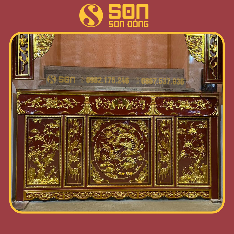 Hình thu nhỏ: BÀN THỜ CHẤP TẢI:  TỨ LINH_TỨ QUÝ