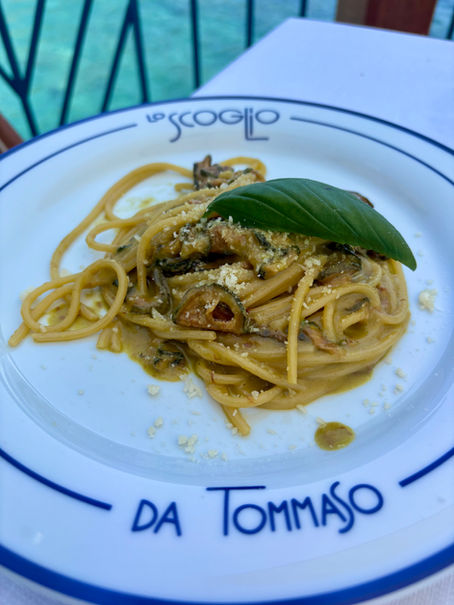 Lo Scoglio da Tommaso Review: Spaghetti alla Nerano on the Amalfi Coast (Massa Lubrense, Italy)