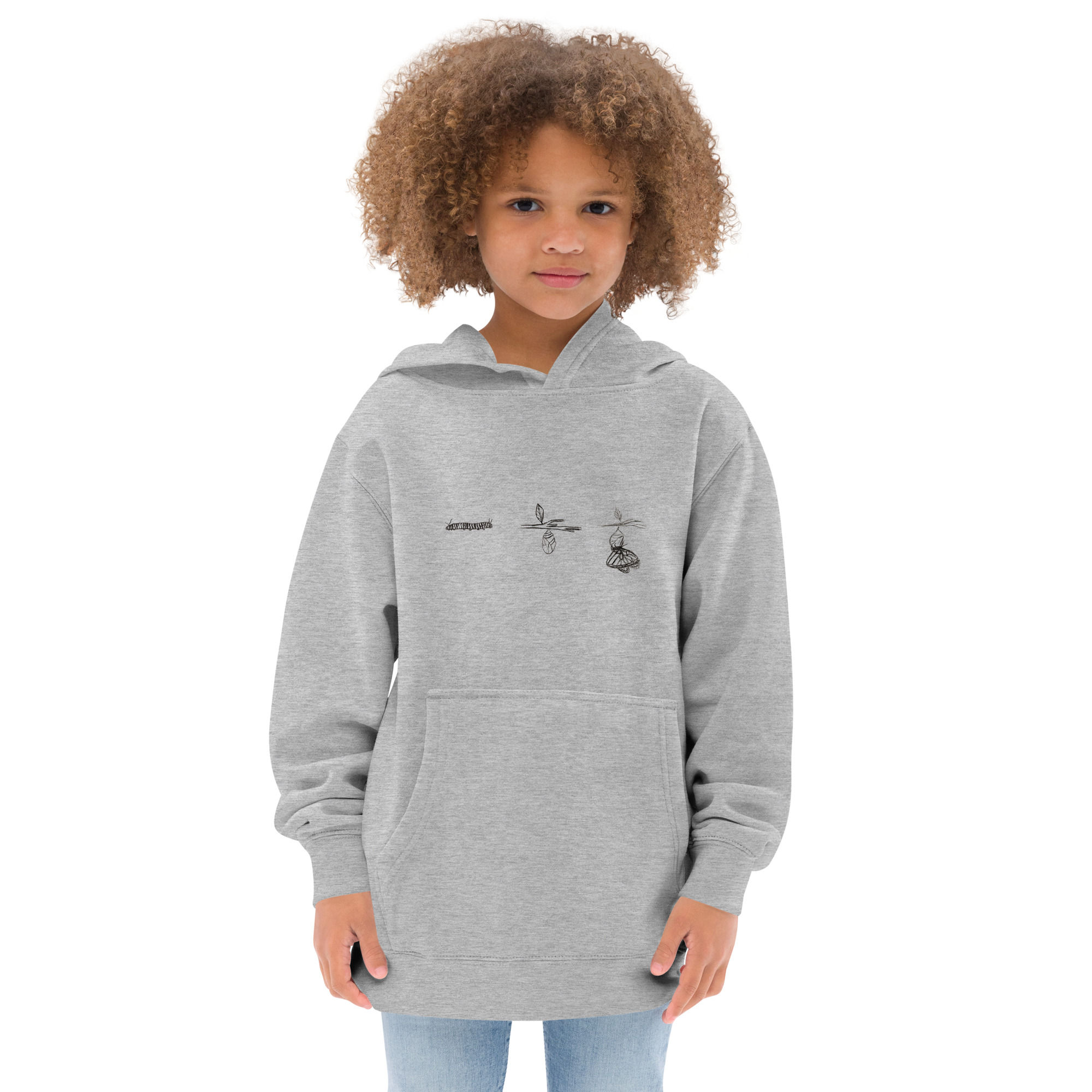 if they call you sensitive - Kids fleece hoodie