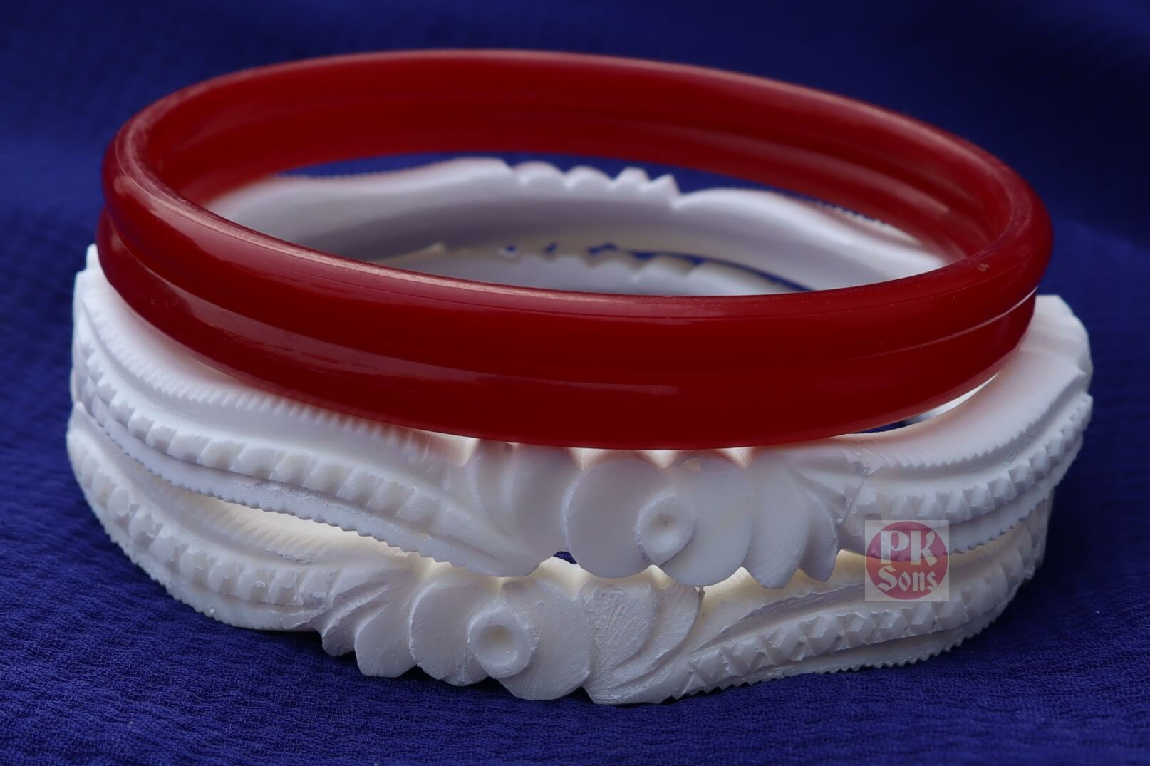 FLower Cum Baka Motidana Design Shakha Pola Set For Women D13