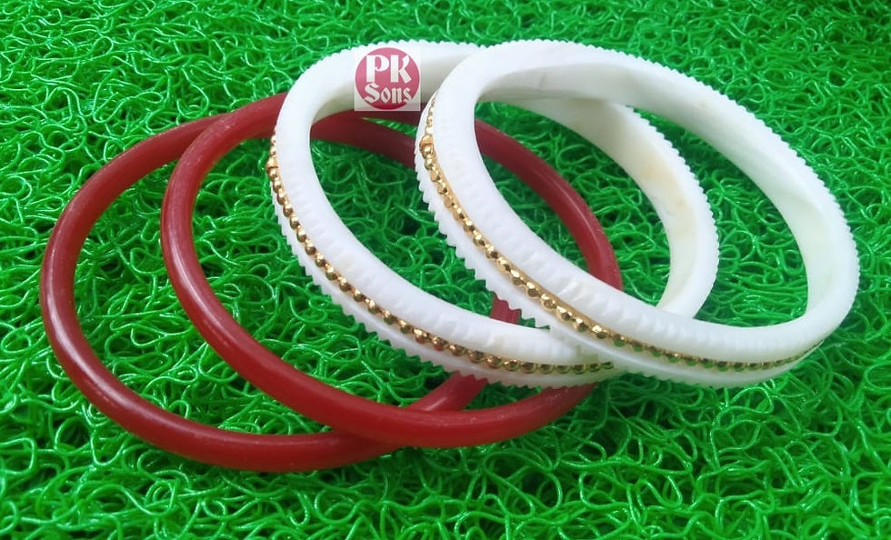 Thumbnail: Rail Path gold plated sakha Pola Set for Women gp8