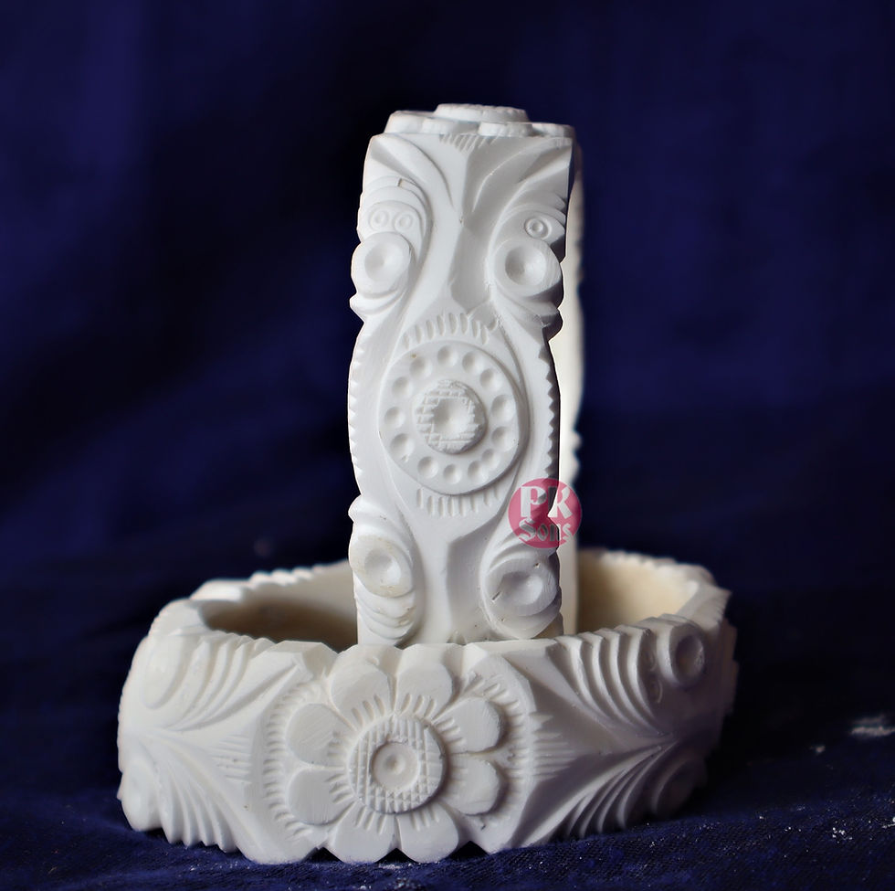 Thumbnail: Tyre Sakha Pola Set For Women 5cm Wide K9