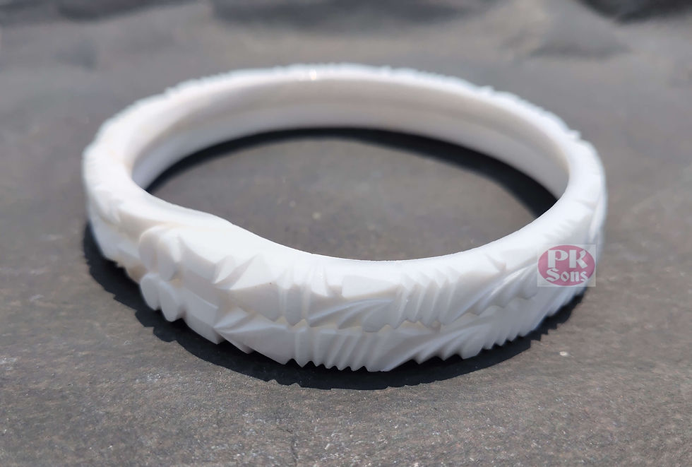 Thumbnail: Shankha Pola Maduri Design Sakha Pola Set For Women