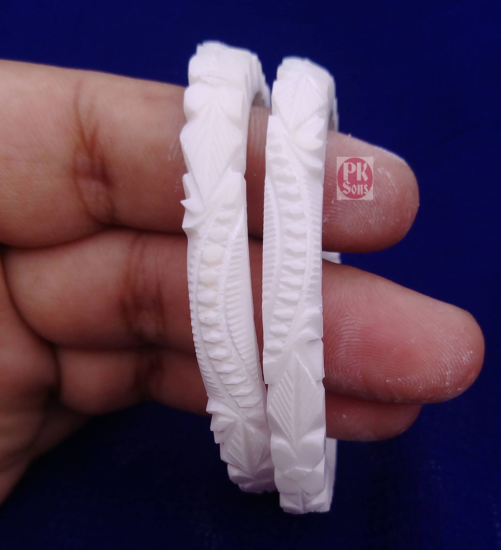 थंबनेल: Original Shankha Pola Set For Women D1