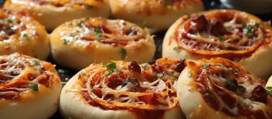 Enkle og smakfulle pizzasnurrer med kjøttdeig!