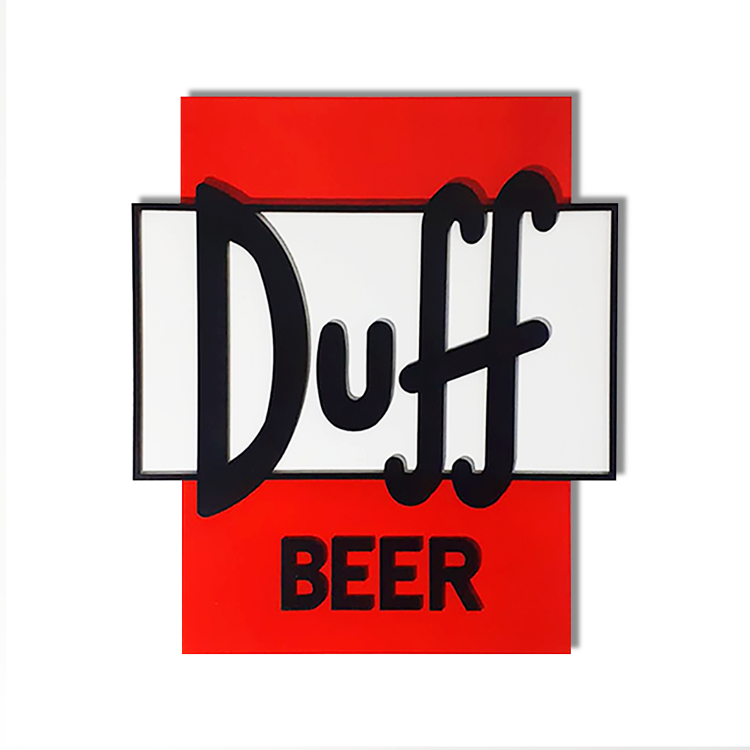 DUFF BEER cuadro a relieve