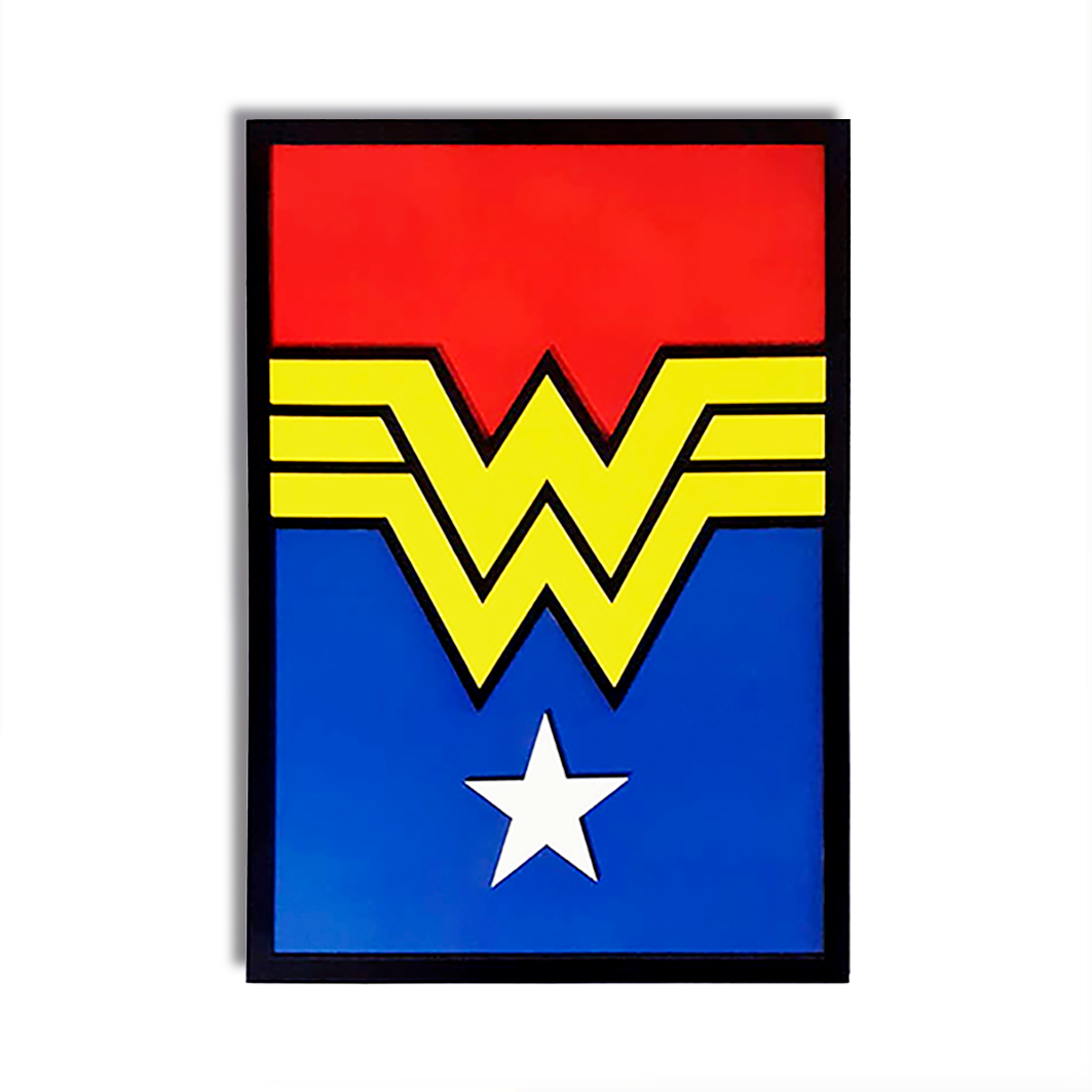 MUJER MARAVILLA cuadro a relieve