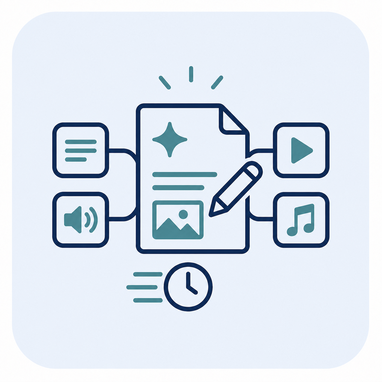 Create Content Faster icon