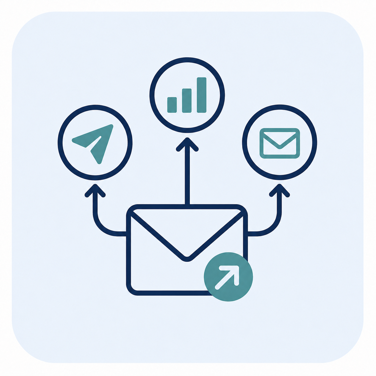 Grow with Email icon