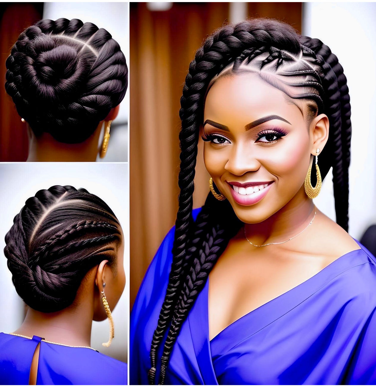 Hair Salon -1-“ A Beautiful Elegant Woman “