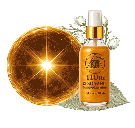 110 Hz Resonance - Frequency-Infused Body Mist  + Audio
