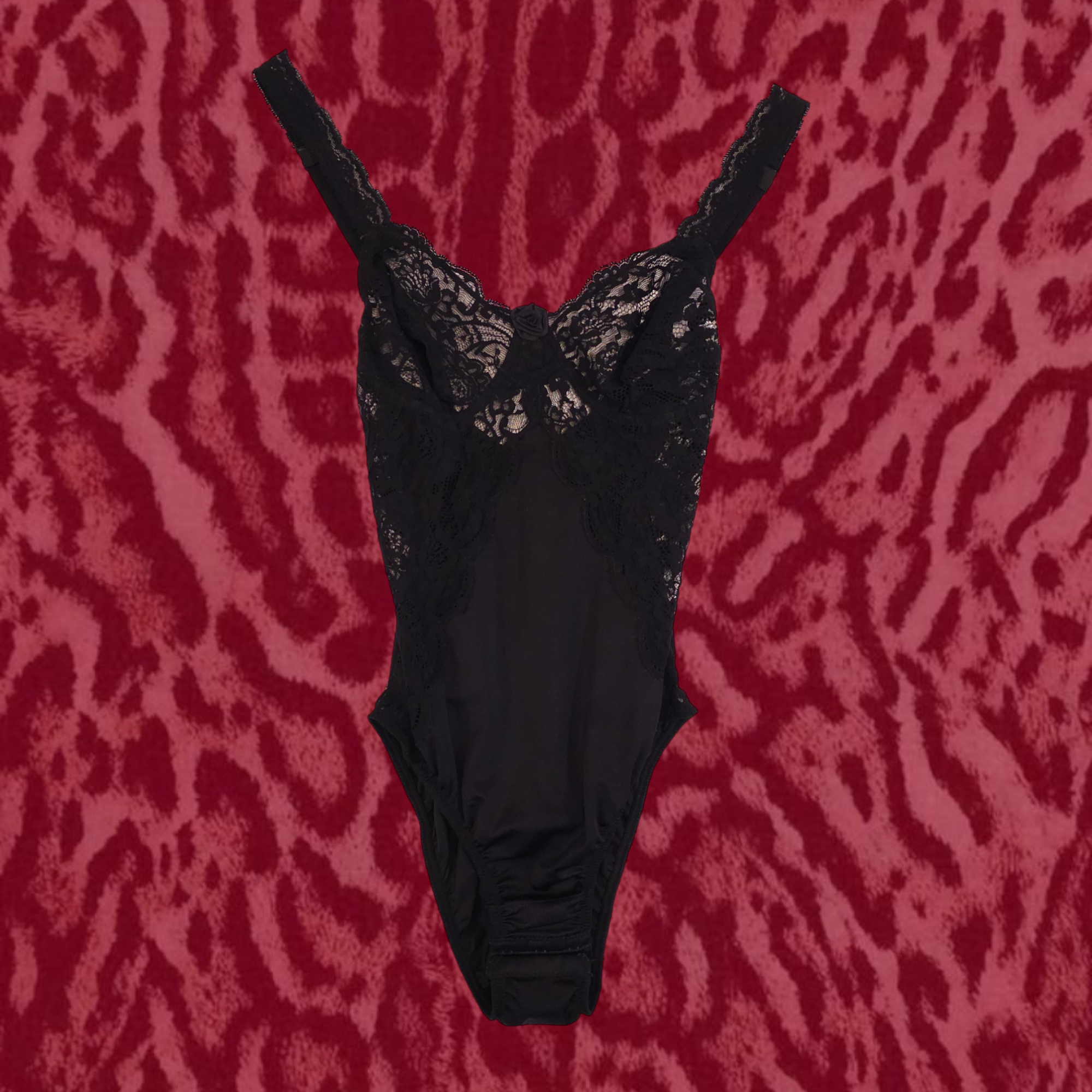 Vintage Black Body Suit