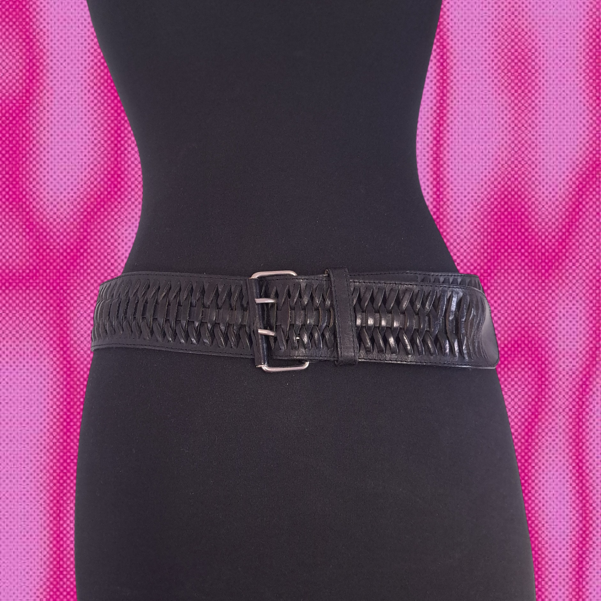 Braided Leather Belt