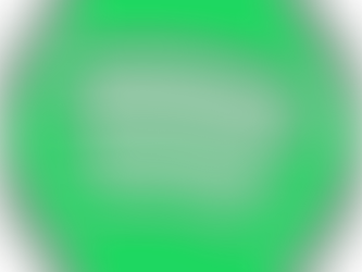 Spotify logo of mint-green circle with three arced white lines in the middle