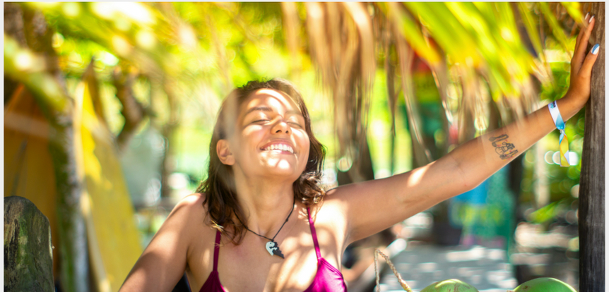 Perched on the highest point of car-free Little Corn Island, The Lighthouse Retreat is surrounded by jungle, Caribbean sea views, and the natural sounds of island life.