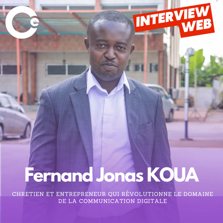 Découvrez Fernand Jonas KOUA, Chretien et Entrepreneur qui révolutionne le domaine de la communication digitale.