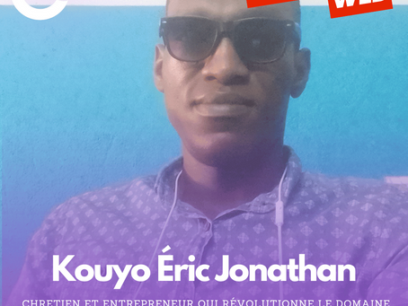 Découvrez Kouyo Éric Jonathan, Chretien et Entrepreneur qui révolutionne le domaine de l'entretien et le nettoyage B to B et B to C.