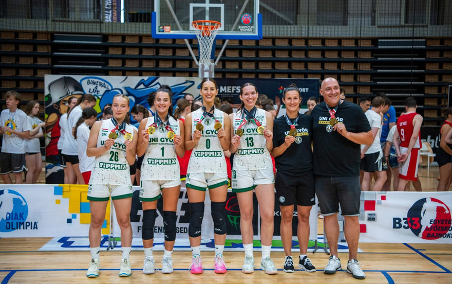 A Széchenyi István Egyetem nyerte a 3x3-as kosárlabda MEFOB női és férfi versenyét is