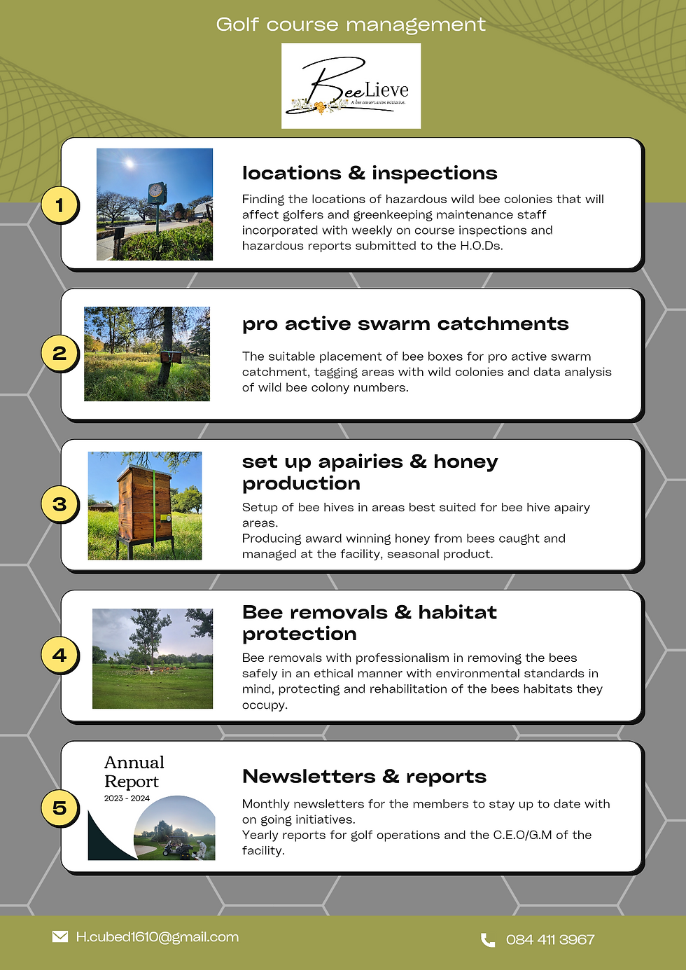 Golf Course Management