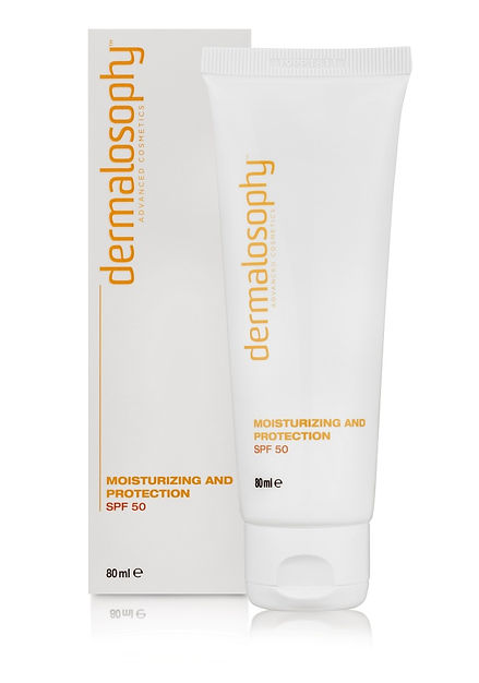 בלוק SPF 50 שקוף עם מדכא מלנין