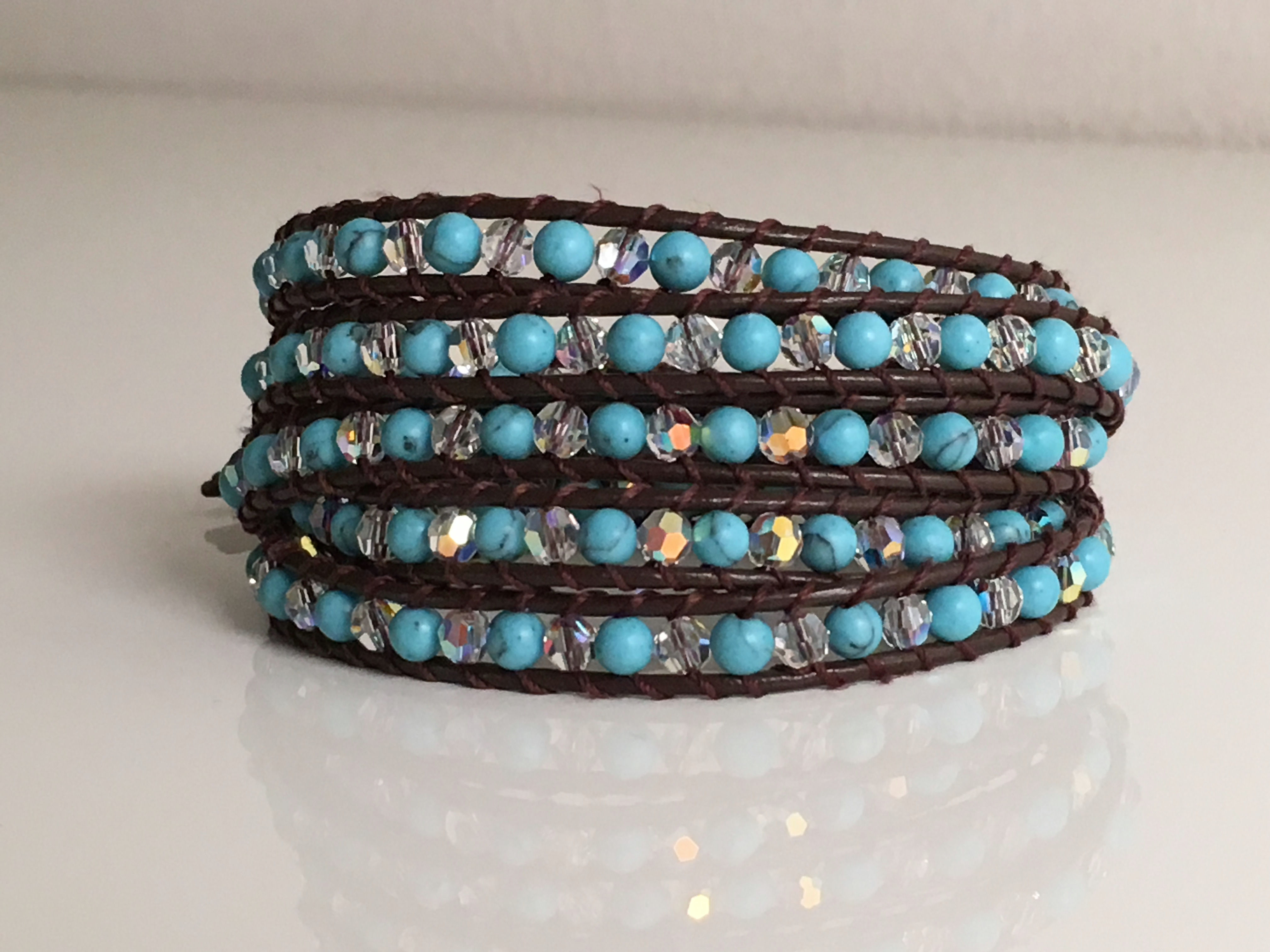 WRAP BRACELET TURCHESE