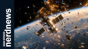 Death in a space graveyard; bad-ass satellite meets a nasty end