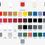 Thumbnail: Color swatches display all colors available for custom shirt orders by Cat-Tastic Wonders