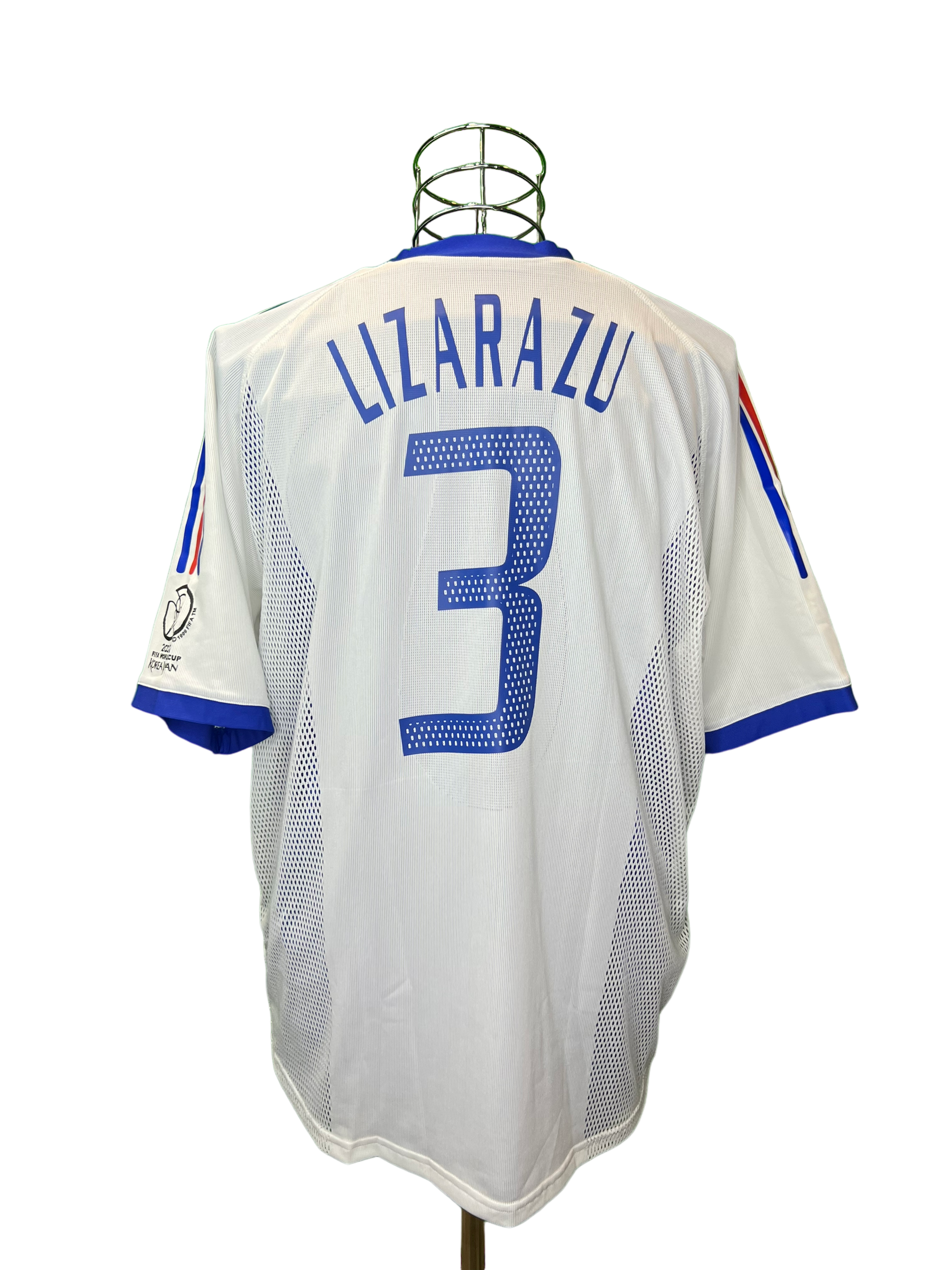 LIZARAZU DANEMARK - FRANCE 11/06/2002 MATCH ISSUE