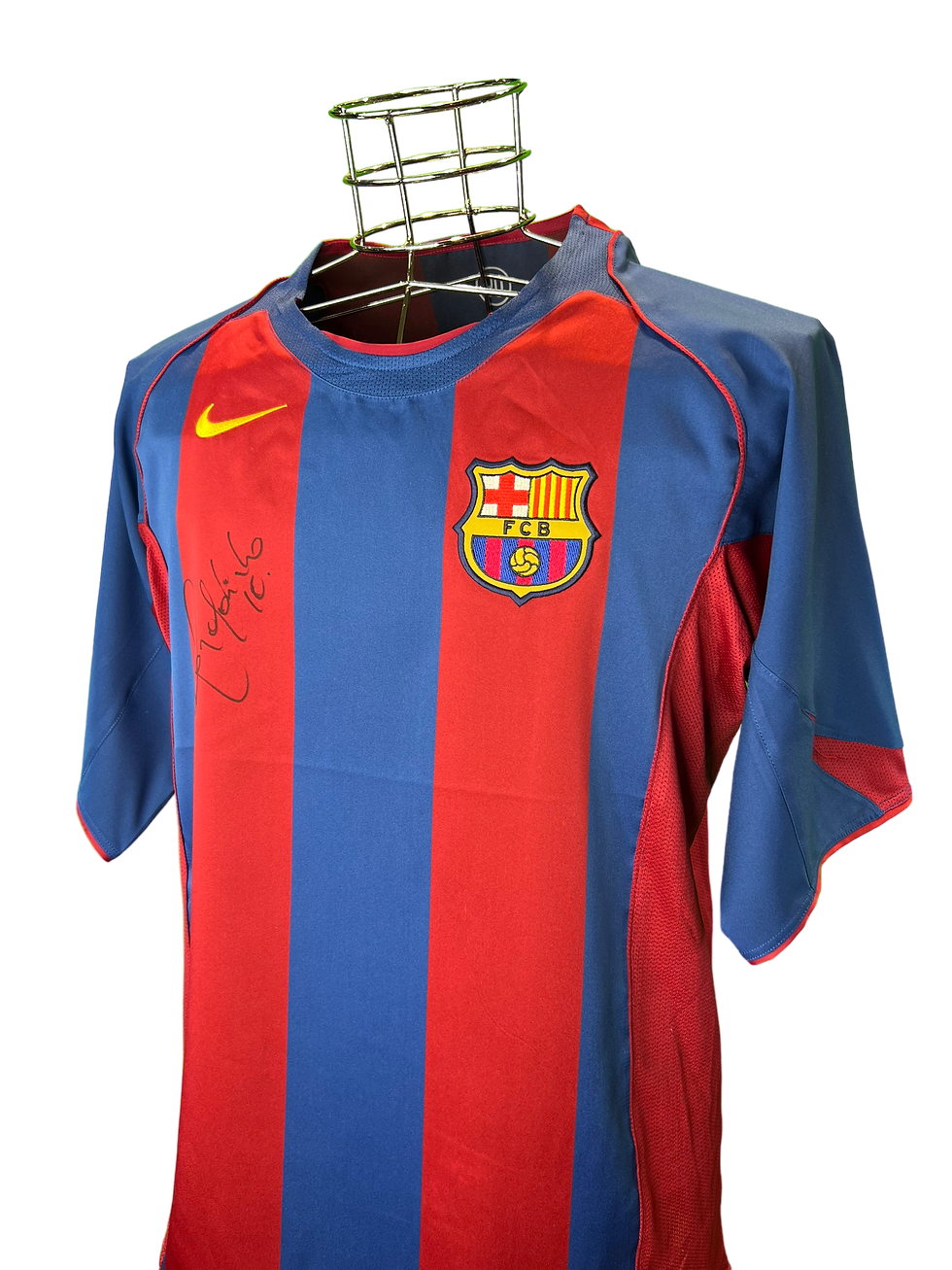 Miniature : RONALDINHO HOME 2004/05 SIGNED