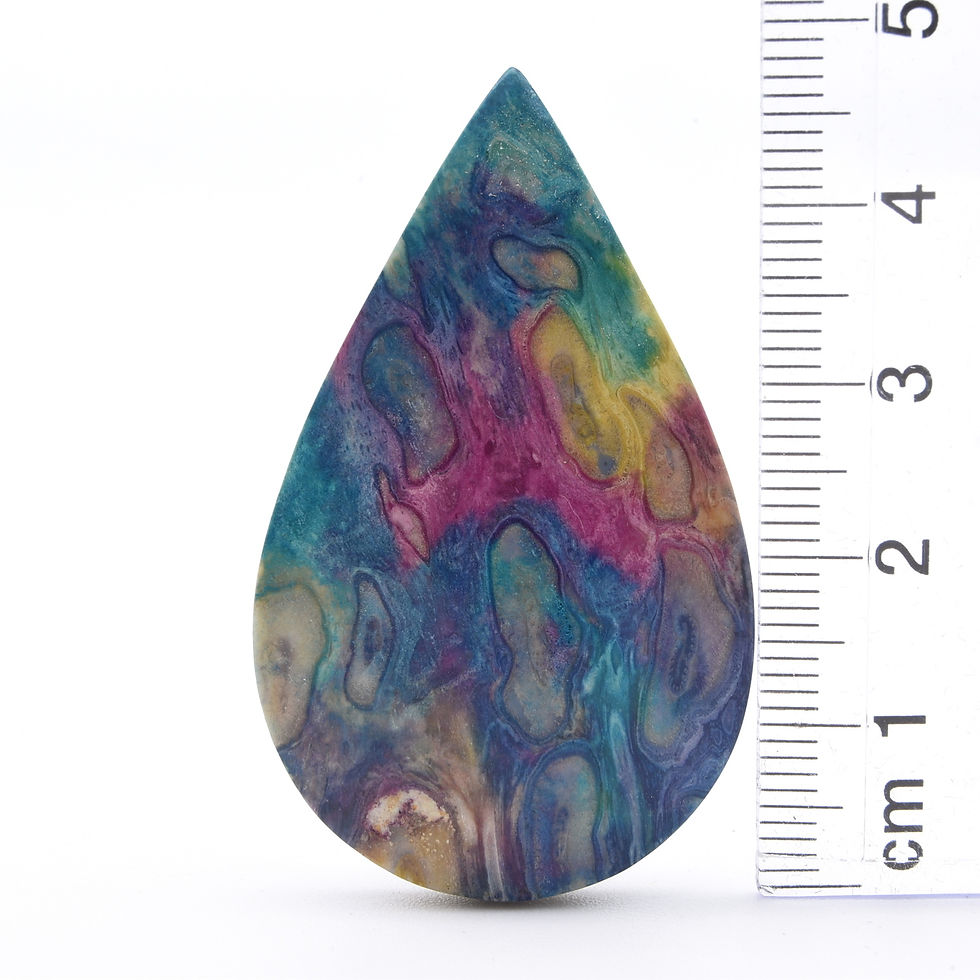 Thumbnail: Rainbow Stone (Dyed) Cabochon