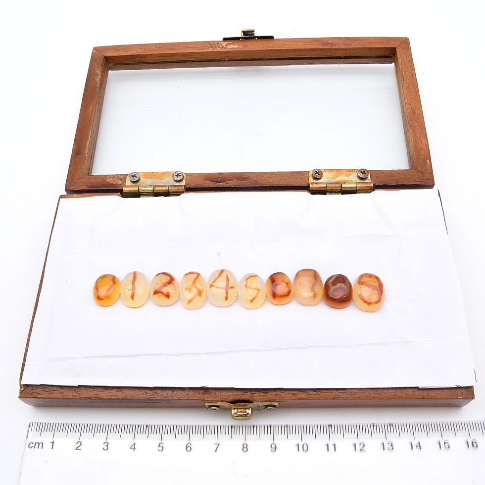 Thumbnail: Letter Agate Cabochon