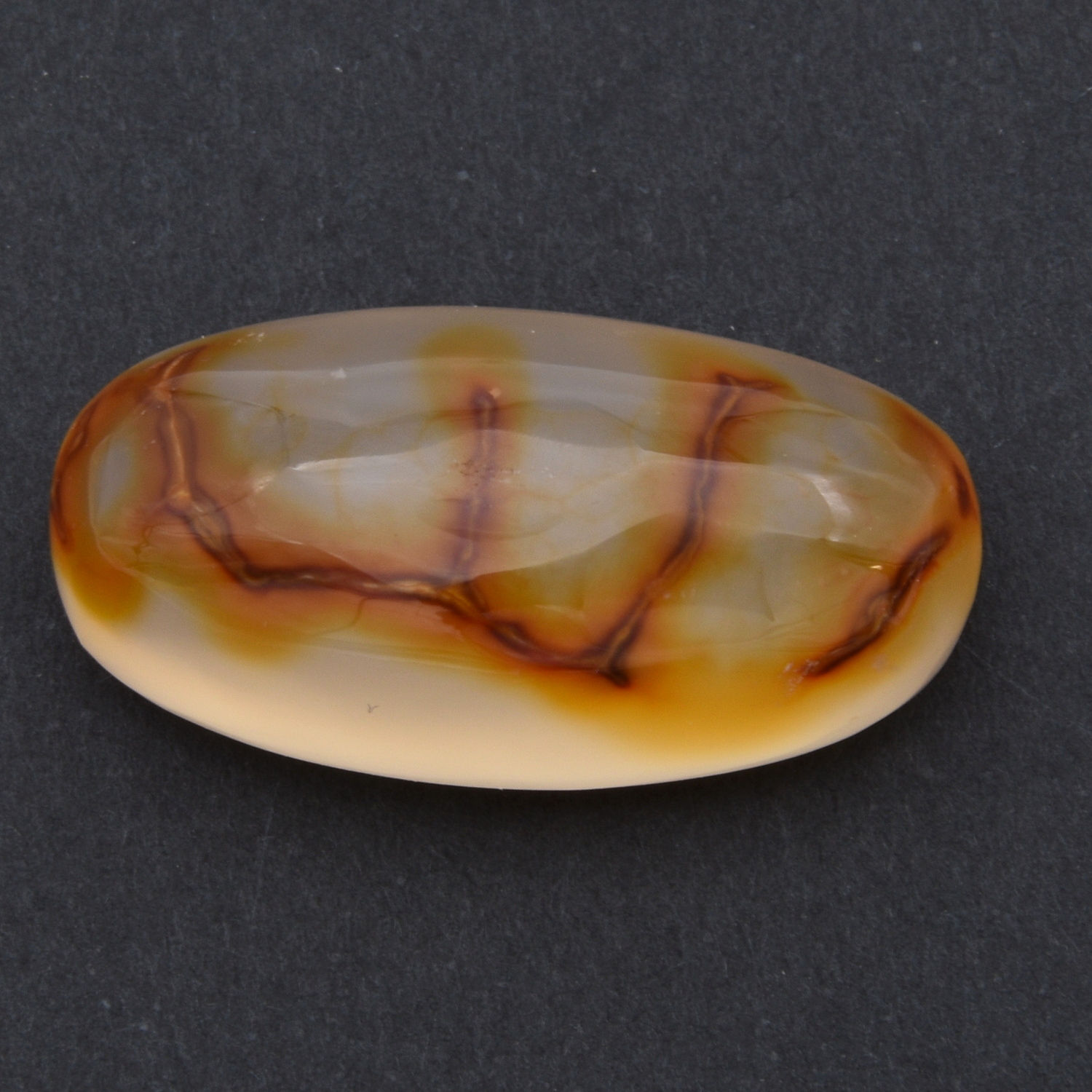 Letter Agate Cabochon