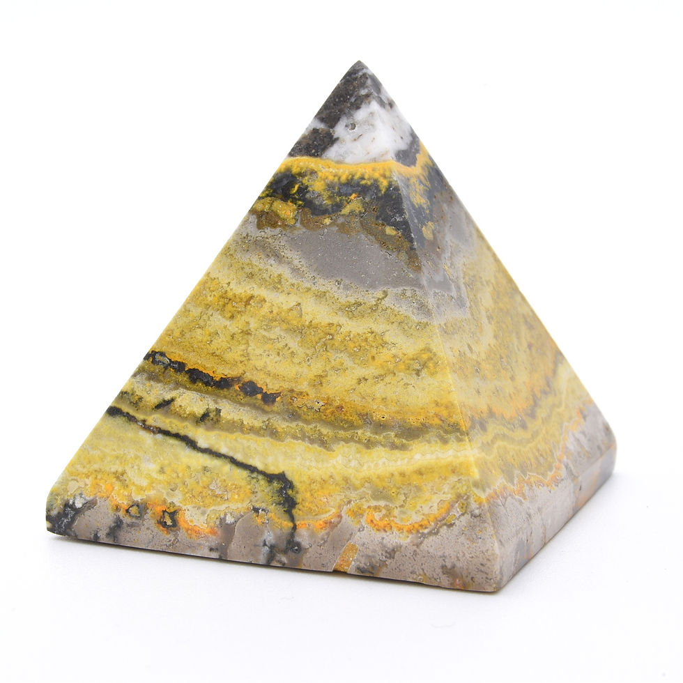 Thumbnail: Bumblebee Jasper Pyramid