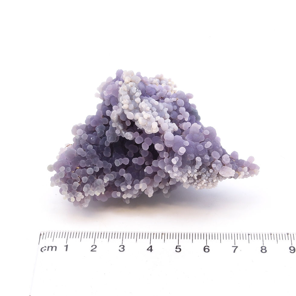 Thumbnail: Grape Agate Cluster Natural Mineral